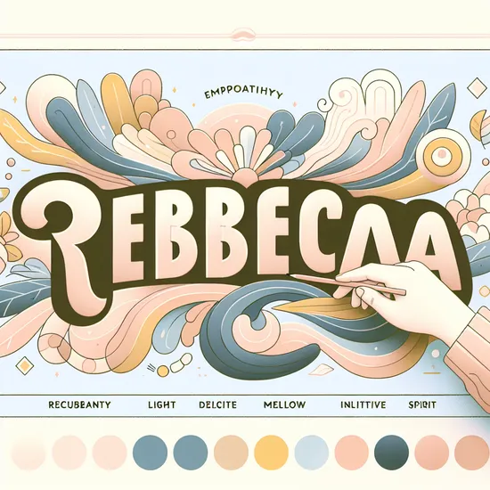 Rebecca - Origin, Significance, Popularity, and Related Names