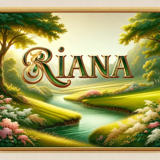 Riana - Discover Name Meaning, Origins, Popularity, and More