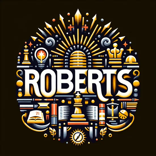 Roberts - Discover Meaning, Origin, and Similar Names