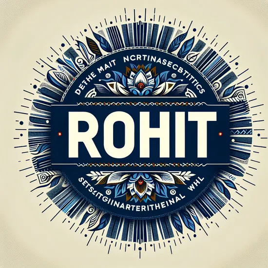 Rohit - Discover Name Insights, Origins, Popularity, and Similar Names