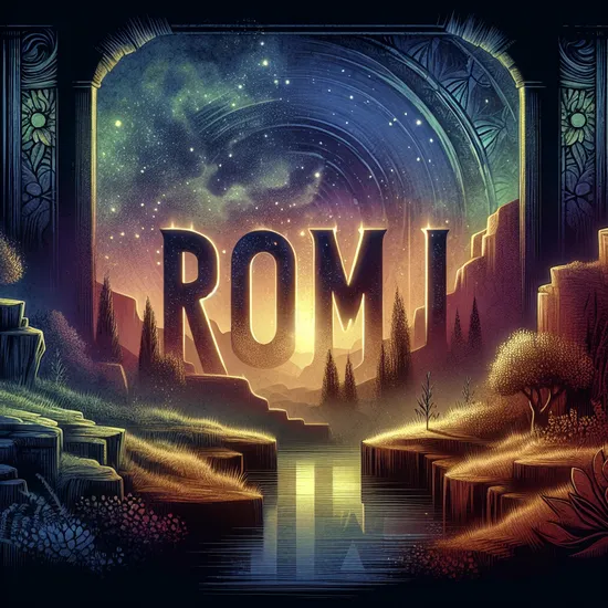 Romi - Meaning, Origins, Popularity, and Similar Names Insights