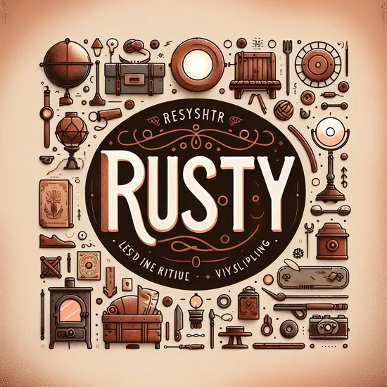 Rusty - Discover Its Meaning, Origin, Popularity, and Similar Names