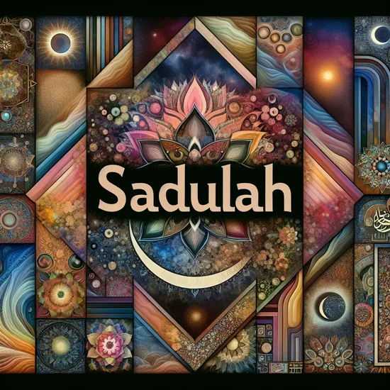 Sadullah - Explore the Meaning, Origin, Popularity, and Related Names