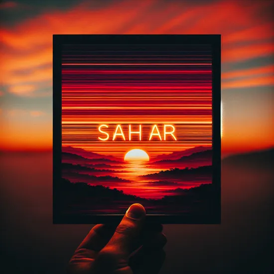 Sahar - Discover Its Meaning, Origins, Popularity, and Similar Names