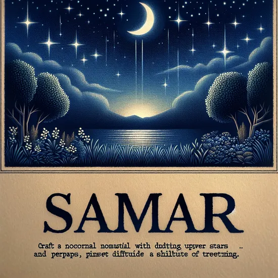 Samar - Meaning, Origin, Gender, and Notable Namesakes