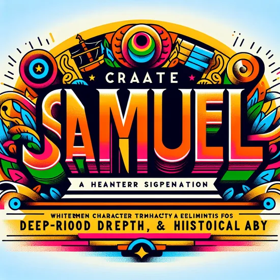 Samuel - Meaning, Origin, Popularity, and Similar Names Explained