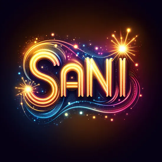 Sani - Discover Meaning, Origin, Popularity, and Similar Names