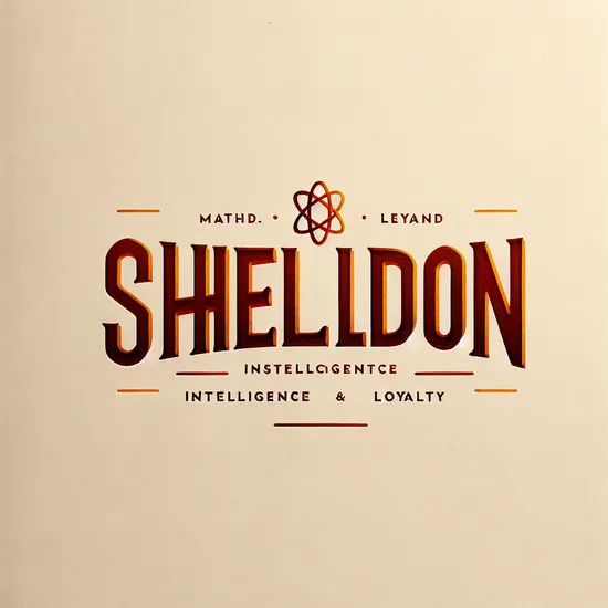 Sheldon - Discover Name Meaning, Origin, and Popularity