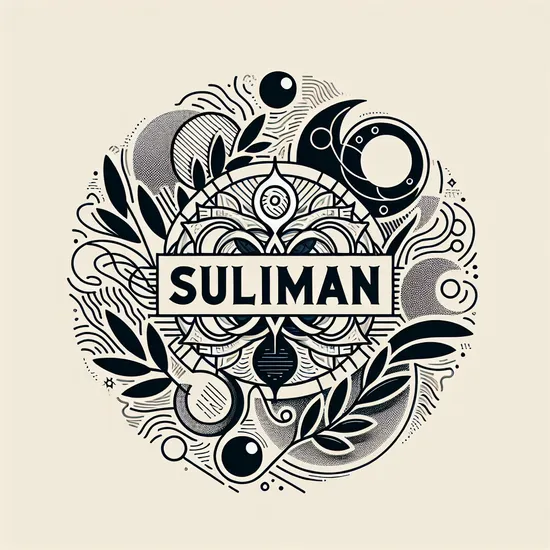 Suliman - Discover its Meaning, Origin, and Popularity