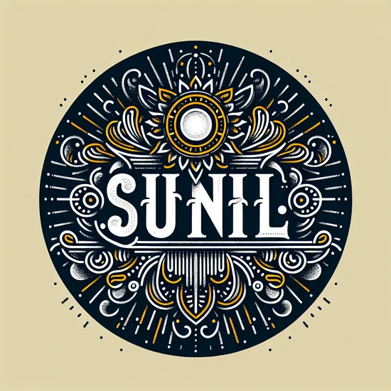 Sunil - Origin, Meaning, Popularity, and Cultural Significance