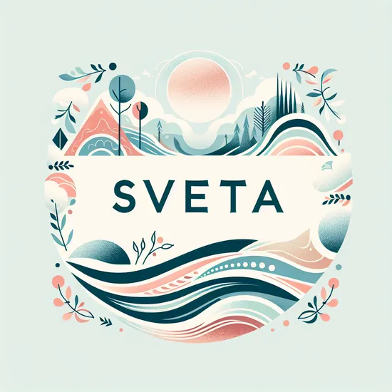 Sveta - Discover Meaning, Origin, Popularity, and More