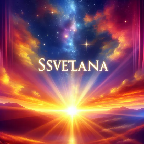 Svetlana - Discover Name Meaning, Origins, and Famous Names