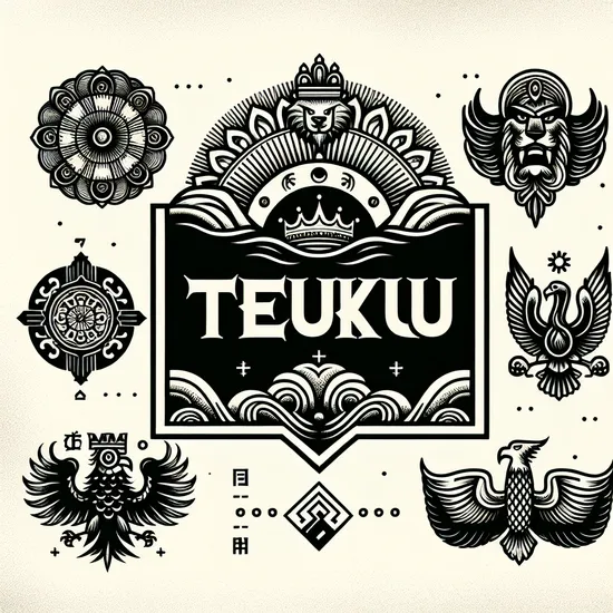 Teuku - Discover the Meaning, Origin, and Popularity Globally