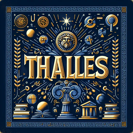 Thales - Name Meaning, Origin, Popularity & Similar Names Explained