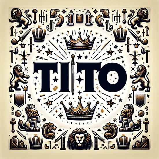 Tito - Name Meaning, Origin, Popularity, and Similar Names