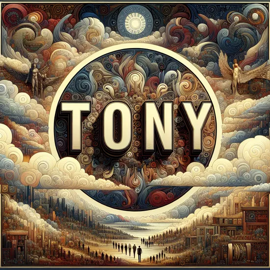 Tony - Meaning, Origins, Popularity, and Unique Features