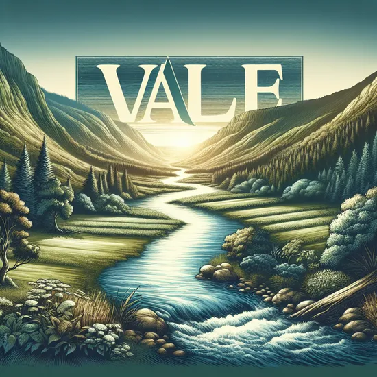 Vale - Detailed Insights on Meaning, Origin, Popularity, and More