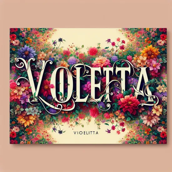 Violetta - Discover the Meaning, Origins, and Popularity of This Beautiful Name