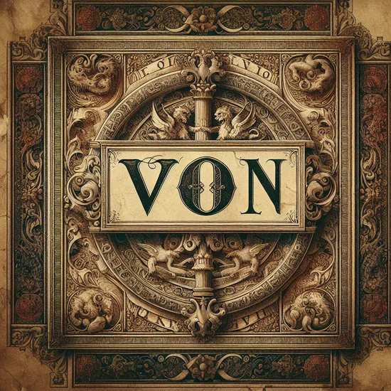 Von - Exploring Meaning, Origin, and Popularity