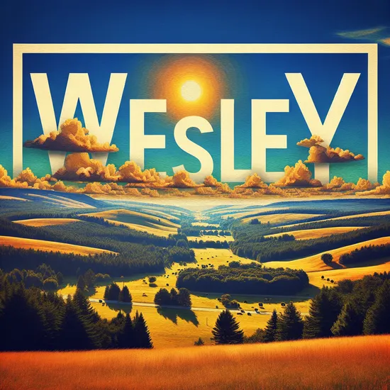 Wesley: Meaning, Origin, Popularity & Similar Names