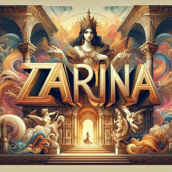 Zarina - Meaning, Origin, Popularity and Insights